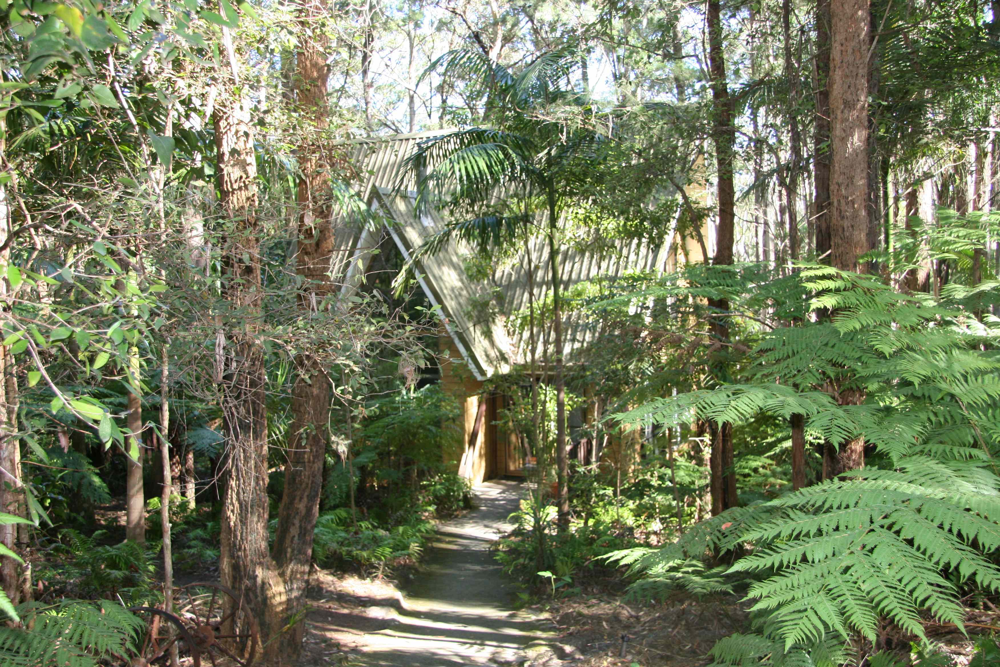 Walkway to Chalet 4